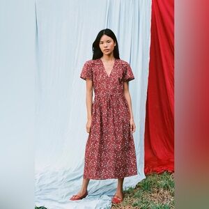 NWT Christy Dawn the Dawn Dress in Rouge Rosette Size XS